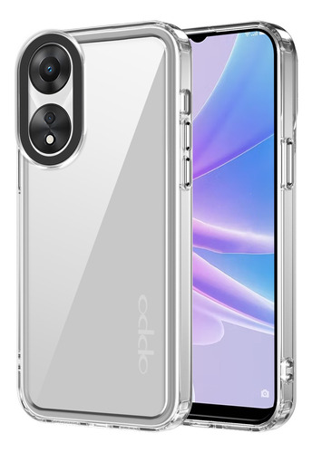 Uso Rudo Crystal Transparente Case Funda Para Oppo A78 4g