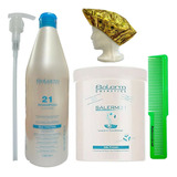 Salerm 21 Kit Reparador Shampoo 1000ml + Tratamiento 1000ml