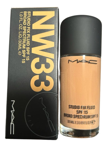 Base De Maquillaje Líquida Mac Studio Fix Fluid Fps 15