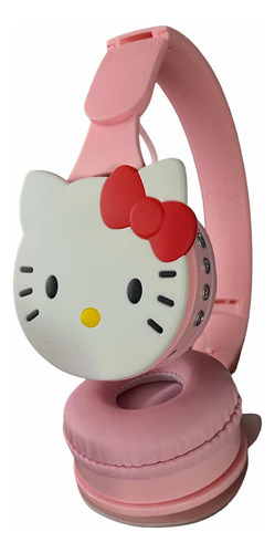 Audífonos Diadema Hello Kitty Inhalambrico Bluetooth Recarga