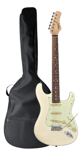 Kit Guitarra Tagima T-635 Owh Olympic White + Capa