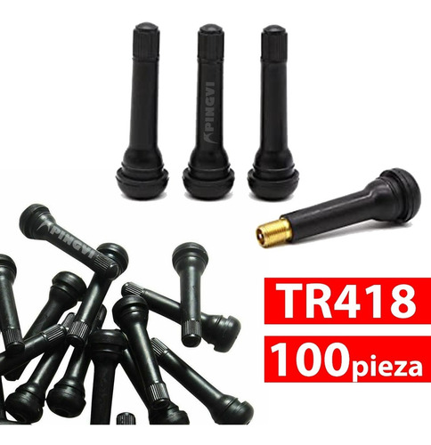 Válvula Sellomatica Para Rin Tr-418 Larga ( 100pzs)