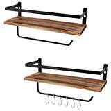 Estantes Flotantes Phunaya, Estante De Pared Para Cocina, Sa