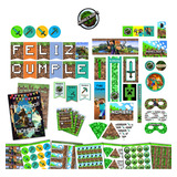 Kit Imprimible Cumple + Candy Editable - Minecraft