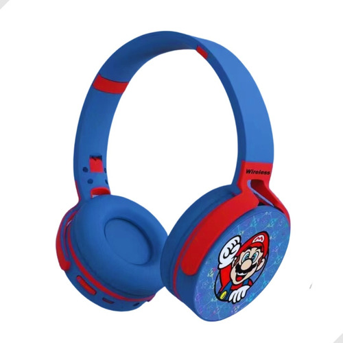 Fone De Ouvido Super Mário Bros Sem Fio Bluetooth Headset