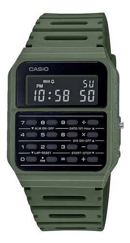 Reloj Casio Retro Ca53 Blanco Calculadora Crono Alarma