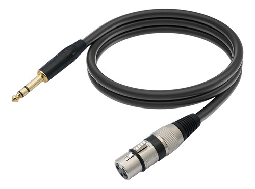 Cable Trs De 1/4 Pulgadas A Xlr De 3 Pines Balanceado Xlr A