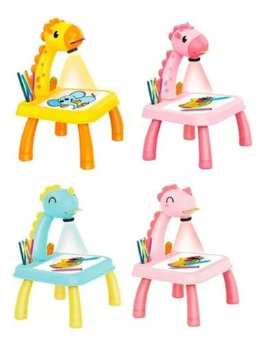 Mesa Con Proyector Para Dibujar Infantil Didáctica 3 Colores