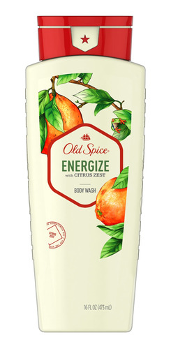 Gel De Baño Old Spice Energize 16 Onzas