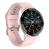 Reloj Inteligente Smartwatch Bluetooth Zl03 Full Touch Rosa