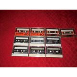 Cassette De Audio Vintage Varias Marcas Regrabar 10 Pzas