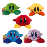Pelúcias Kirby Da Turma Do Mario - 05 Personagens