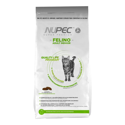 Nupec para gato adulto sabor pollo salmón y arroz en bolsa de 5kg | Envío gratis