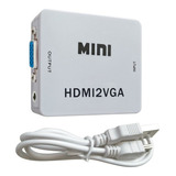 Conversor Adaptador  Rca Hdmi Para Vga