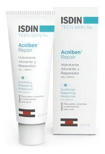 Crema/gel Hidratante Aliviante Y Reparador Acniben Repair Para Piel Seca/sensible De 40ml