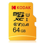 Memoria Micro Sd 64gb Clase 10 Video 4k Para Celular Y Mas
