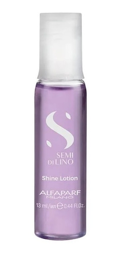 Ampola Rosa Alfaparf Semi Di Lino Sublime Shine Lotion 13ml