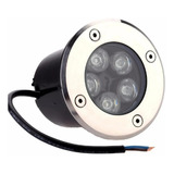 Spot Led Balizador Chão Piso 5w Embutir Branco Quente 3000k Cor Da Cúpula Cinza Cor Da Estrutura Preto