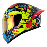 Casco Integral Shaft Sh-590sr Ninja Bunny Certificado