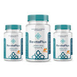 3 Revitaflux Original 180 Capsulas - Pronta Entrega 