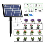 Sistema De Kit De Riego Por Goteo Automatico Solar 15