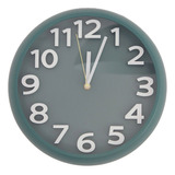 Reloj De Pared Moderno Grande Silencioso Colores 30cm 