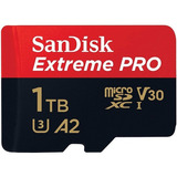 Cartão De Memória Sandisk Sdsqxcz-1t00-gn6ma  Extreme Pro 1 Tb