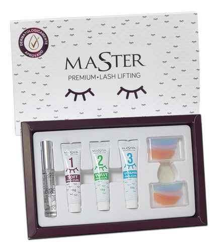 Kit Lash Lifting Cílios Master Premium Profissional C/anvisa