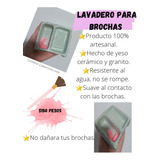 Lavadero Para Brochas De Cerámica Resistente 