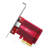 Placa De Red Pci Express 3.0 Tp-link Tx-401 Ethernet 10gbps