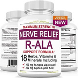 R-ala Neuropathy Support Supplement - Nerve Renew Relief Wi