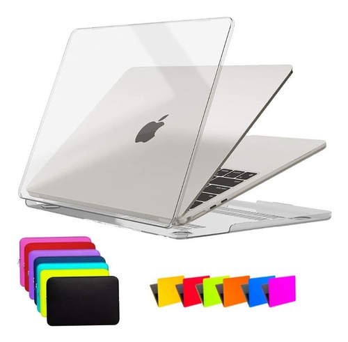 Kit Capa Case Para Macbook New Pro 16  A2485 M1 (2021) + Bag