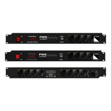 Regua Filtro Pws Ac3000 Padrão Rack Bivolt Profissional