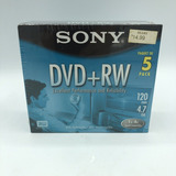 Pack 10 Sony Dvd+rw 4.7gb Reescribible 