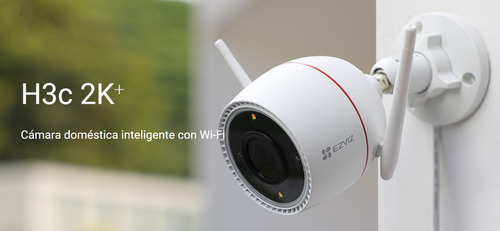 Ezviz H3c 2k 3mp Exterior Color 24h Inteligencia Artificial 