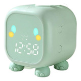 Reloj Despertador Infantil Con Luz Nocturna, Inosaurio, Digi