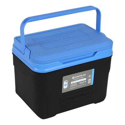 Hielera Portátil Hartplas Izta 8.5L Negra Azul 12 Latas | Envío gratis