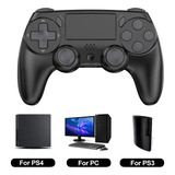 Controle Joystick Sem Fio Compatível Playstation Ps4 - Preto