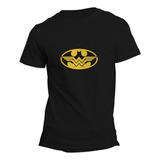 Playera Wonder Woman N' Batman. Adulto Y Niño