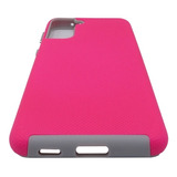 Carcasa Para Samsung S21 Fe Antideslizante Rugged Cofolk Color Rosado