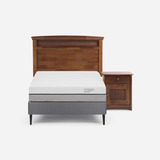 Cama Pratta 1 Plazas + Muebles Veneto