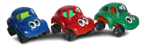 Vocho Fusca Set De 3 - Camioncito De Juguete Bootleg Vintage