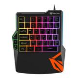 Teclado Gamer Una Mano Kb015 Meetion Utory