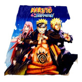 Cobertor Naruto Con Borrega Matrimonial La Perla