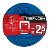 Cable Unipolar 2.5mm Normalizado Trefilcon Rollo X 50mts