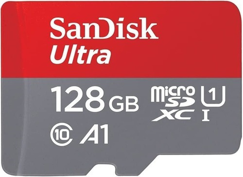 Tarjeta De Memoria Micro Sd 128gb Sandisk Ultra 140mbs