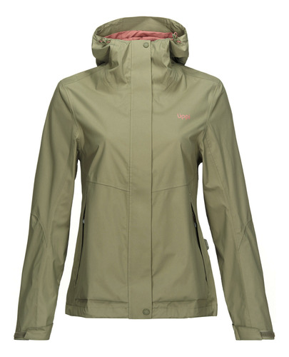 Chaqueta Mujer Lippi Blizzard B-dry Hoody Jacket Verde Mate