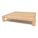 Base Kingsize Madera Desarmable Para Cama 