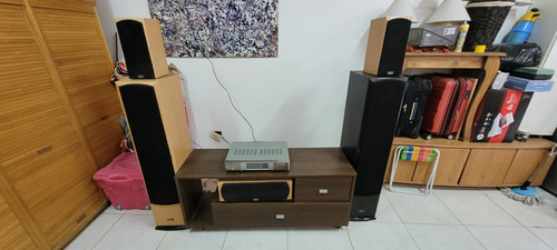 Parlantes Feather Y Sintoamplificador Feather M998a