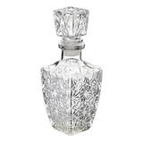 Licorera Diamante Chica 250ml Vidrio Cristal Envase